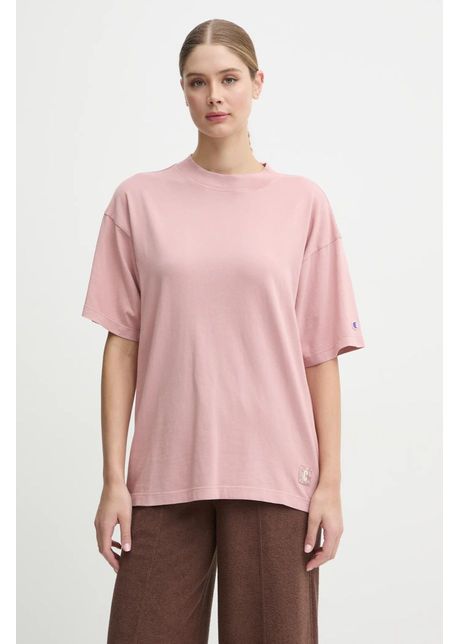 Champion tricou din bumbac femei culoarea roz 117449