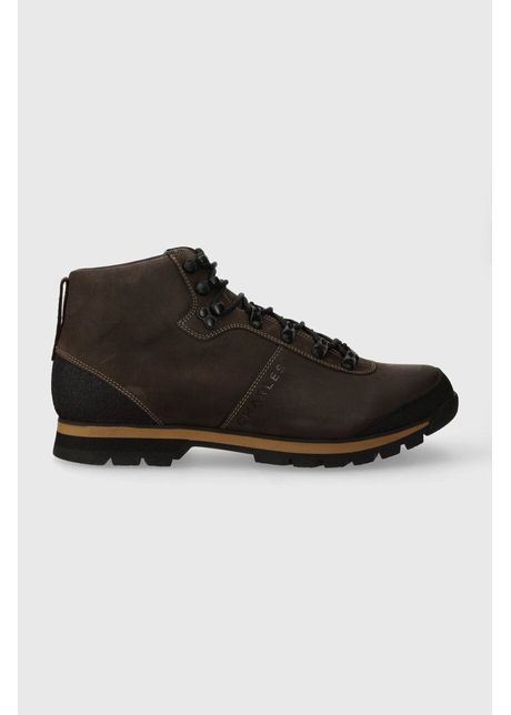 Charles footwear ghete de piele carney barbati culoarea maro carney hiker brown
