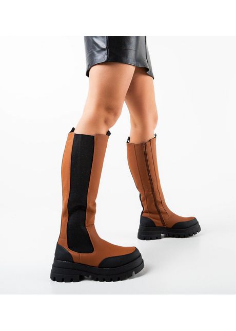 Cizme dama salter camel