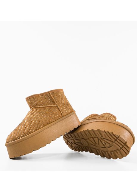 Cizme tip ug oliv camel