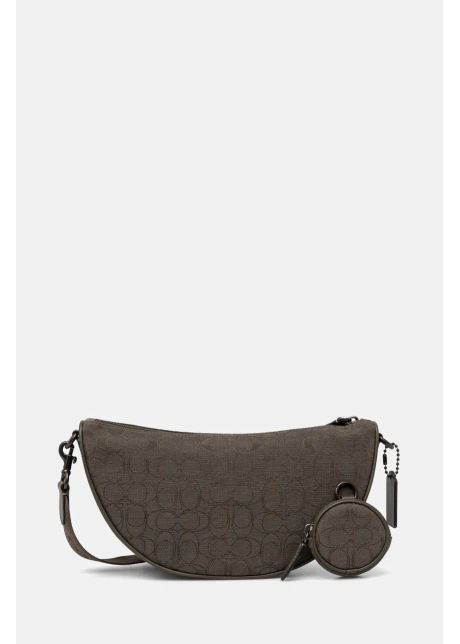 Coach borseta culoarea verde cah95