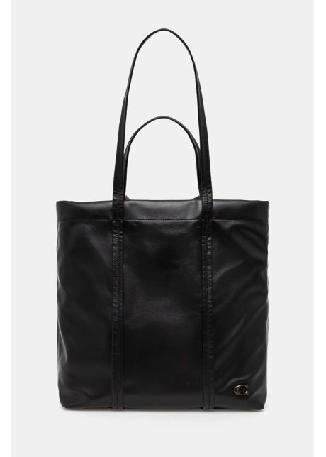 Coach geanta de piele culoarea negru co840