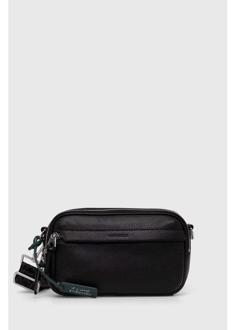 Coccinelle borseta de piele culoarea negru