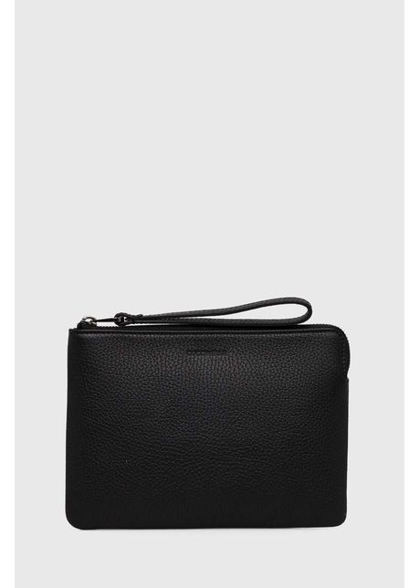 Coccinelle borseta de piele culoarea negru