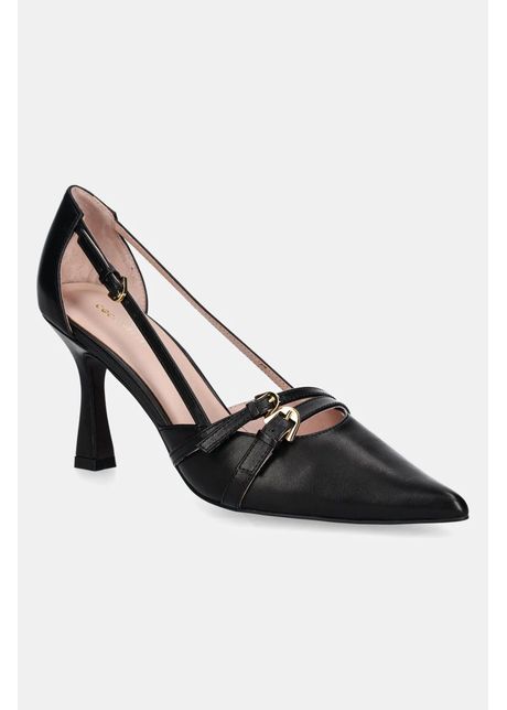 Coccinelle pantofi cu toc culoarea negru e4 srf 13 01 01 001