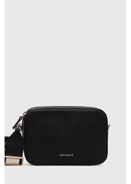Coccinelle poseta de piele culoarea negru
