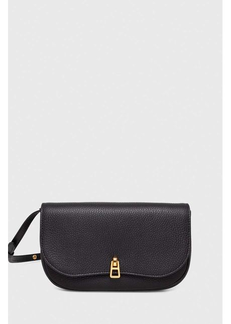 Coccinelle poseta de piele culoarea negru
