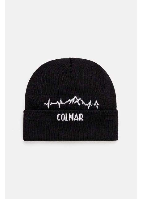 Colmar caciula de lana culoarea negru de lana 5088 1xd