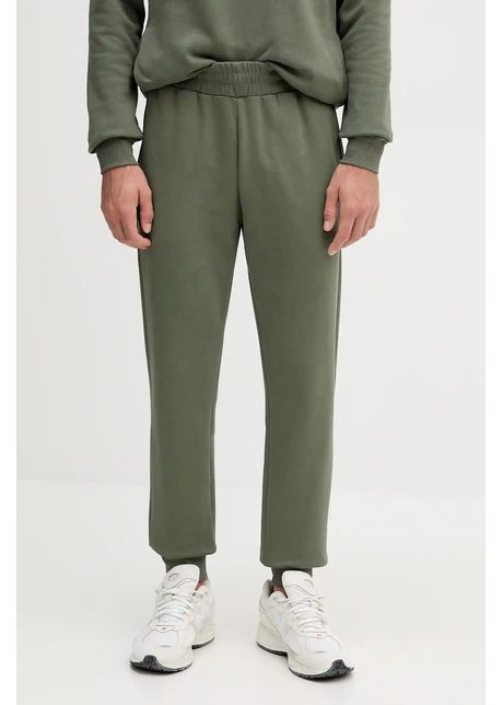 Colmar pantaloni de trening din bumbac culoarea verde, uni, 6284.6ZJ