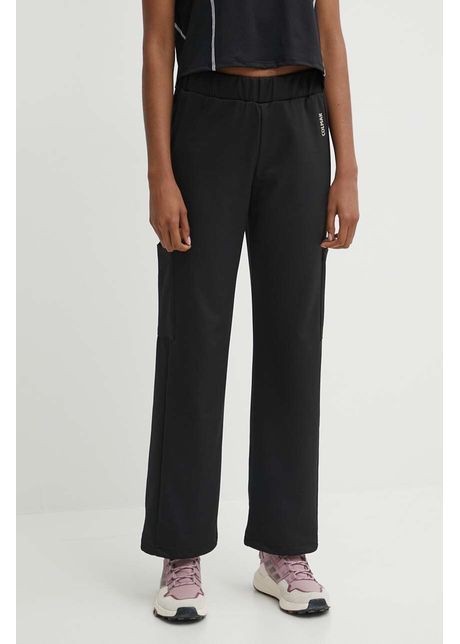 Colmar pantaloni sport femei culoarea negru neted