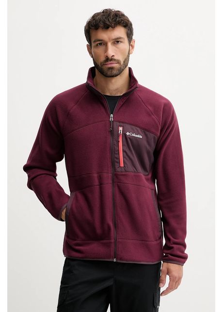 Columbia bluză Fast Trek culoarea bordo, uni, 2135691