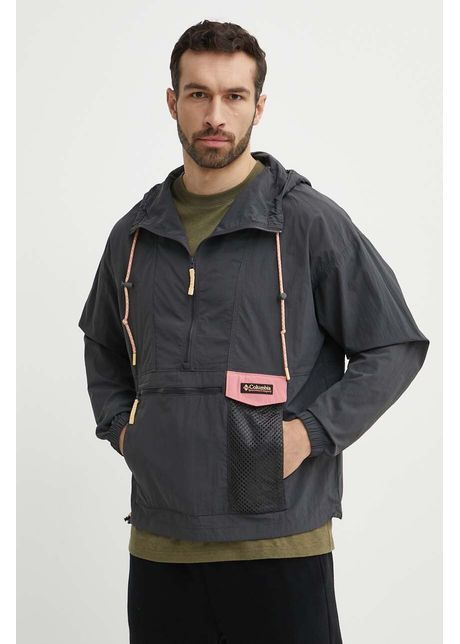 Columbia geaca painted peak barbati culoarea gri de tranzitie oversize 2072191