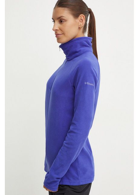 Columbia hanorac glacial iv femei culoarea albastru marin neted