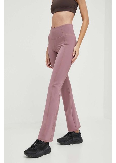 Columbia leggins sport boundless trek bootcut femei culoarea roz neted 2073051