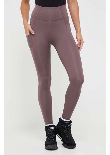 Columbia leggins sport boundless trek femei culoarea violet neted 2033514