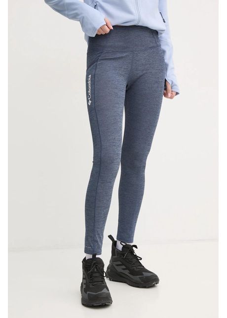 Columbia leggins sport move femei culoarea gri melanj 2072961
