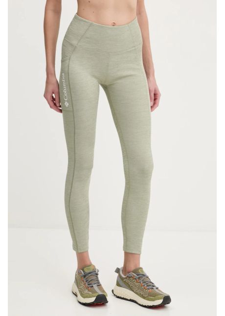 Columbia leggins sport move femei culoarea gri melanj 2072961