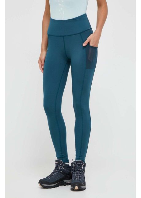 Columbia leggins sport windgates femei culoarea verde modelator