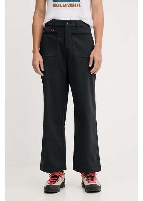 Columbia pantaloni de exterior High Cascades culoarea negru, 2136431