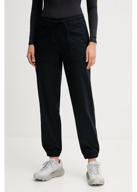 Columbia pantaloni ROC Ripstop culoarea negru, high waist, 2135771