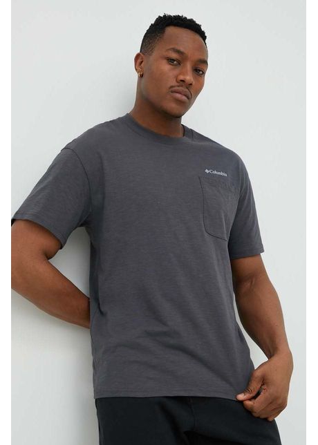 Columbia tricou din bumbac culoarea gri uni 2037491 278