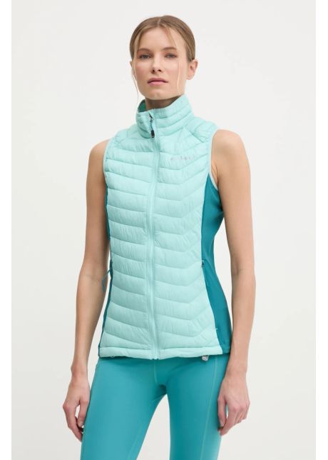 Columbia vesta sport powder pass culoarea turcoaz de tranzitie 2126132