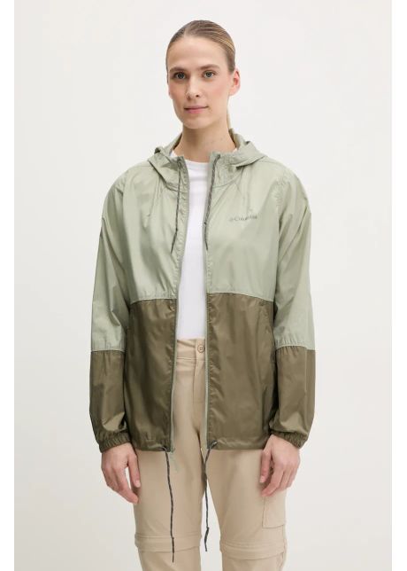 Columbia windbreaker flash forward ii culoarea verde 2116531