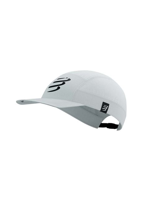 Compressport sapca 5 panel light cap culoarea alb modelator cu00097b