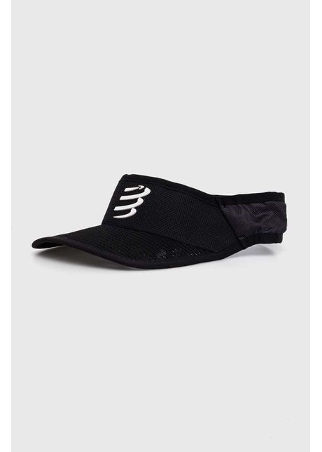 Compressport sapca cozoroc spiderweb ultralight visor culoarea negru cu imprimeu xhwu3879
