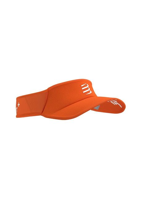 Compressport sapca cozoroc visor ultralight culoarea portocaliu cu imprimeu xhwu3894