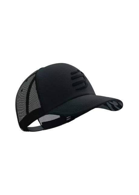 Compressport sapca trucker cap culoarea negru modelator xhwu4190