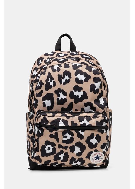 Converse rucsac culoarea bej mare cu imprimeu 10028743 a01