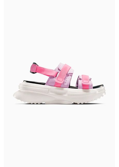 Converse sandale run star utility sandal cx culoarea roz cu platforma a15095c