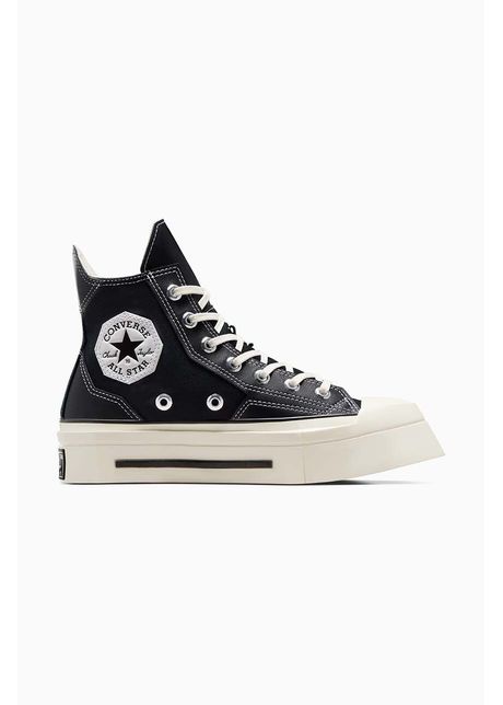 Converse teni i chuck 70 de luxe squared hi culoarea negru a06435c