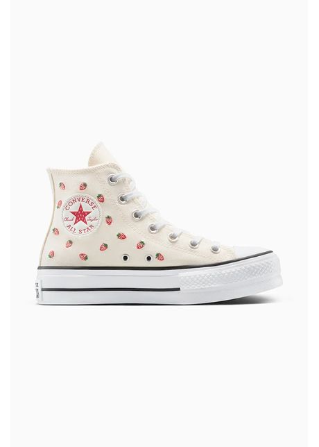 Converse teni i chuck taylor all star lift culoarea bej a14934c