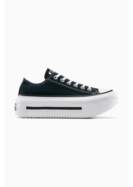 Converse teni i chuck taylor all star lift double stack culoarea negru a15490c