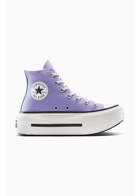 Converse teni i chuck taylor all star lift double stack culoarea violet a15206c