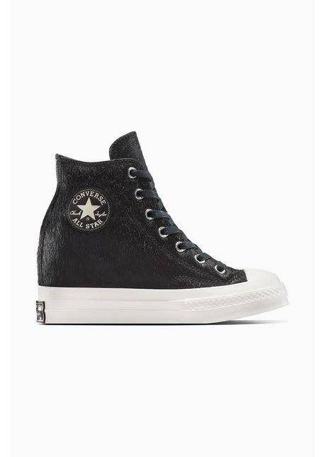 Converse tenisi chuck 70 pony hair culoarea negru a12561c
