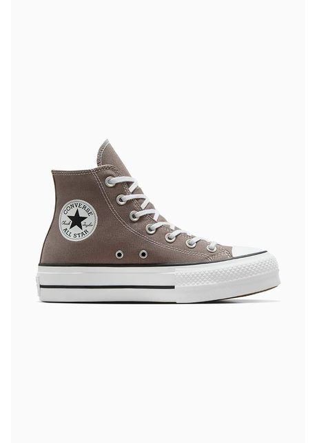 Converse tenisi Chuck Taylor All Star Lift femei, culoarea maro, A12309C