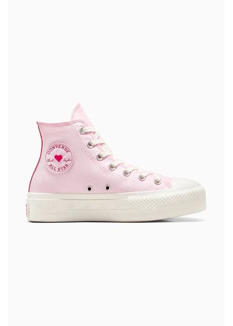 Converse tenisi chuck taylor all star lift valentine s day culoarea roz a13652c