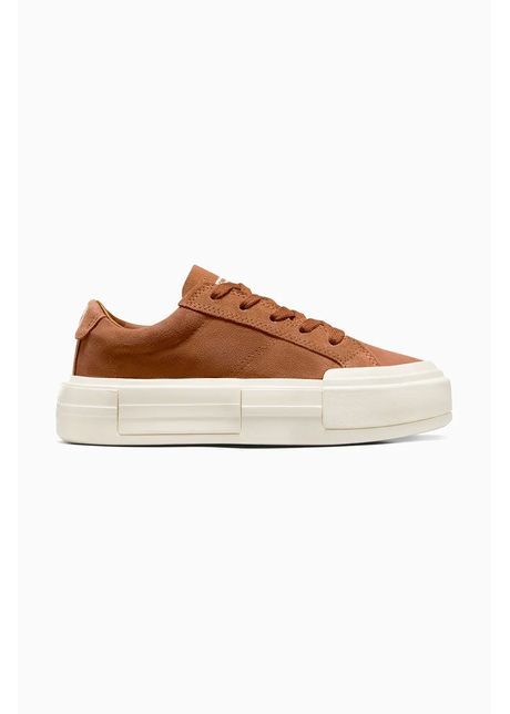 Converse tenisi din piele intoarsa chuck taylor all star cruise culoarea maro a10090c