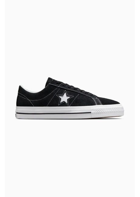 Converse tenisi din piele intoarsa one star pro tn culoarea negru 171327c