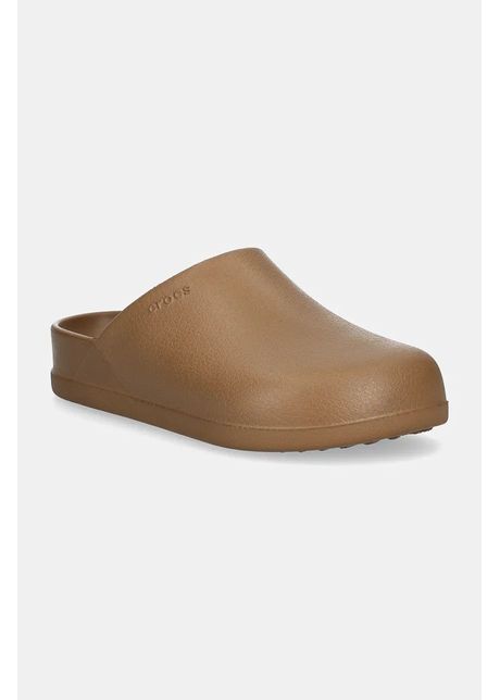 Crocs papuci dylan clog femei culoarea bej 209366