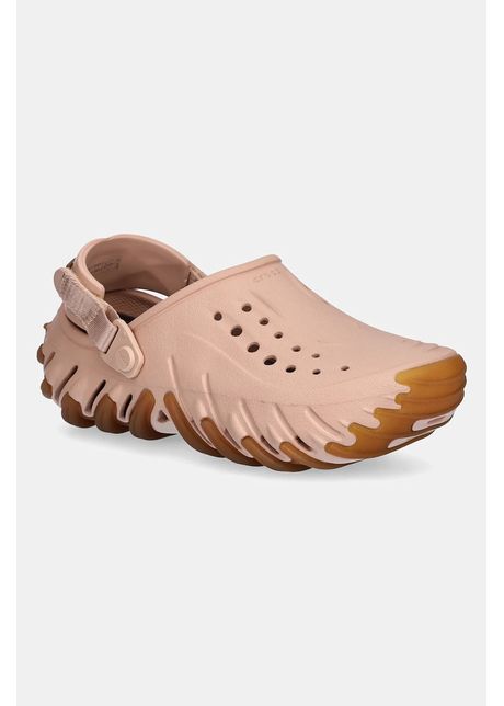 Crocs papuci Echo Gum Ro Clog culoarea bej, 211675