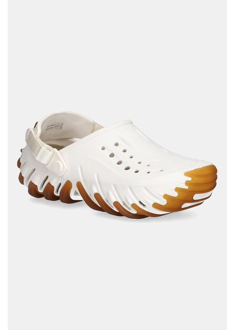 Crocs papuci Echo Gum Ro Clog culoarea bej, 211675