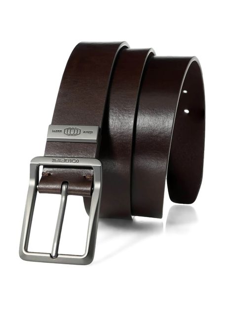 Curea de piele cu catarama metalica