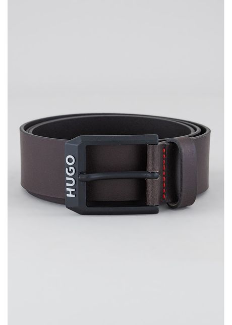 Curea de piele cu logo gelio