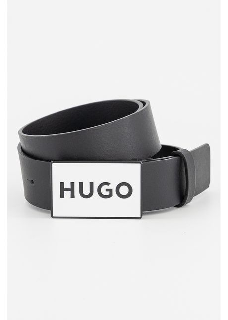 Curea din piele cu catarama cu logo gedes