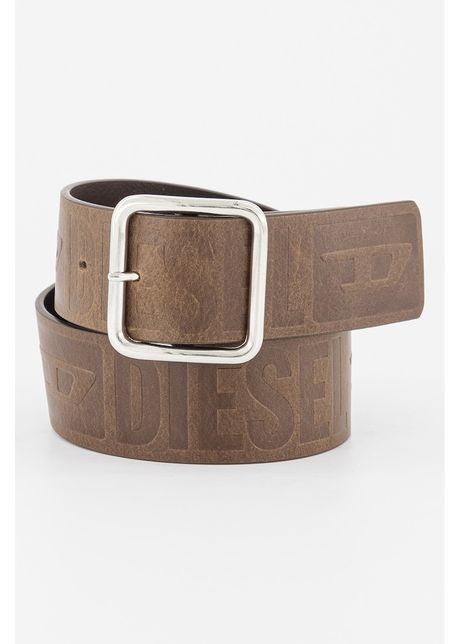 Curea din piele cu model logo