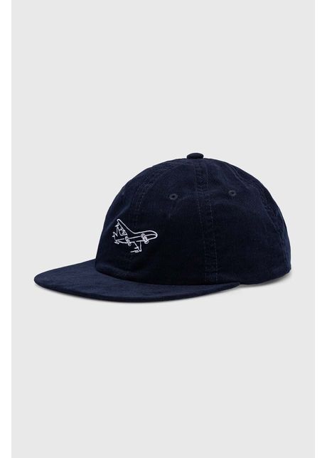Dc apc de baseball din bumbac culoarea albastru marin cu imprimeu